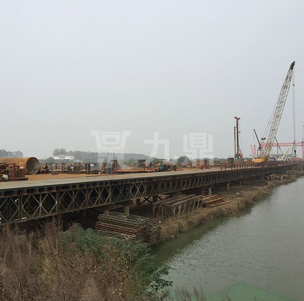 武(wu)漢(han)市政(zheng)路(lu)橋-天(tian)河(he)機場S9標(biao)段(duan)2鋼便橋(qiao)